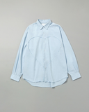 Cutoff heart shirt (blue)