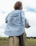 Landscape-Horse stripe shirt