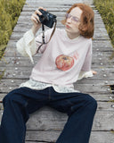 Apple and text T-shirt